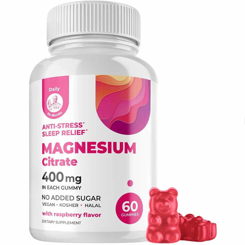 Citrato de Magnesio - 400 mg - Puro Estado Fisico