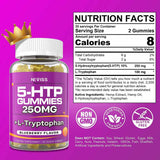 5-HTP con L-Triptófano - 250 mg- 60 Gomitas - Puro Estado Fisico