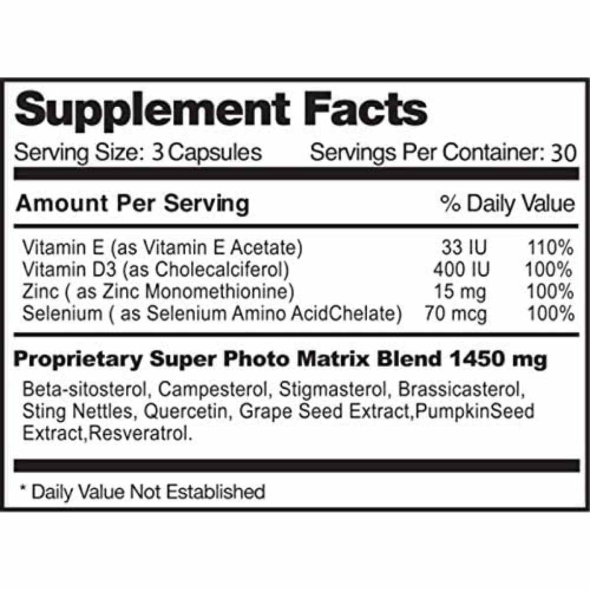 Prostavar Ultra - 625 mg - 60 Cápsulas | Puro Estado Fisico