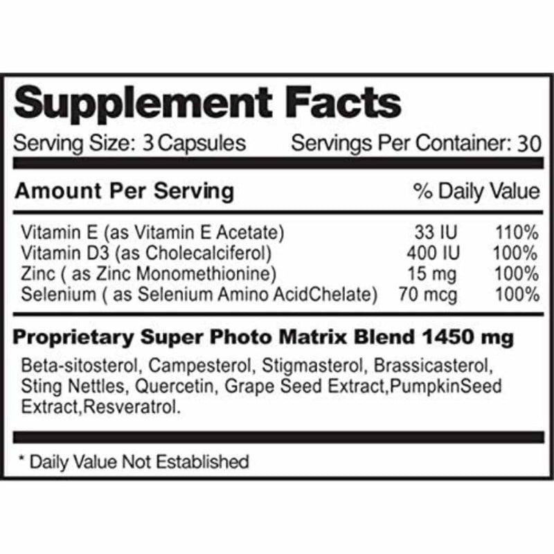 Prostavar Ultra - 625 mg - 60 Cápsulas - Puro Estado Fisico