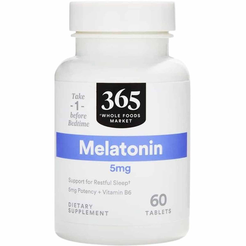 Melatonina - 5 mg - 60 Tabletas - Puro Estado Fisico