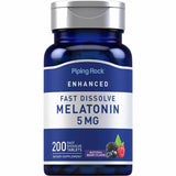 Melatonina - 200 Tabletas de Disolución Rápida - Puro Estado Fisico