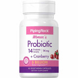 Piping Rock Womens Probiotic - 90 Cápsulas Vegetarianas - Puro Estado Fisico