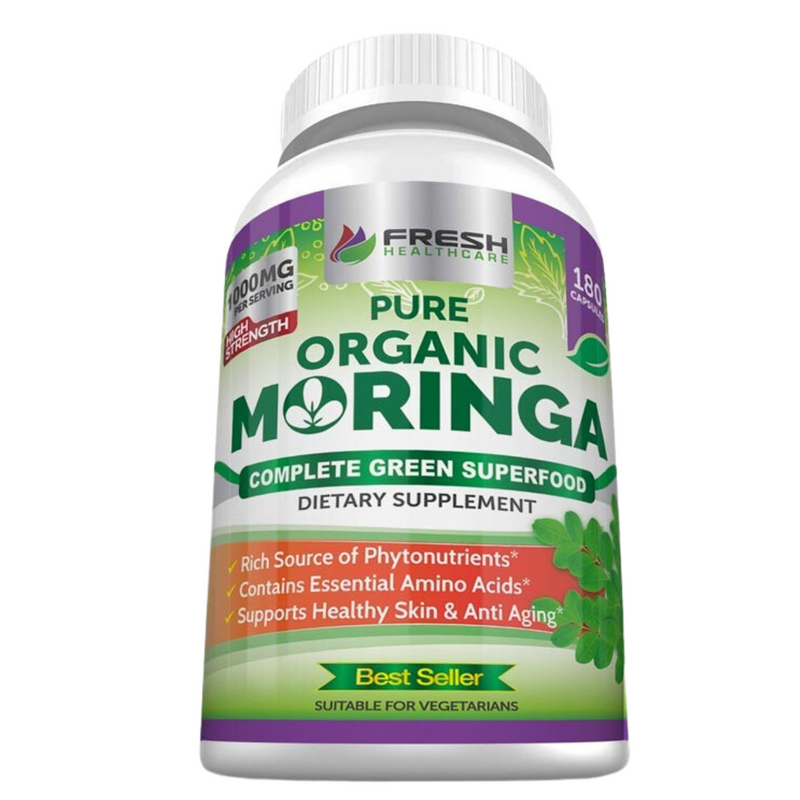 Moringa 1000 mg - 180 Cápsulas - Puro Estado Fisico