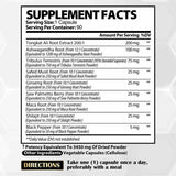 Tongkat Ali - 3450 mg - 90 Cápsulas - Puro Estado Fisico