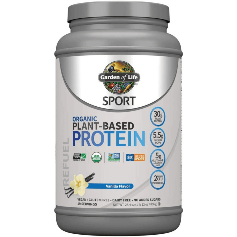 Sport Organic Plant Based Protein - Vainilla - 1 lb - Puro Estado Fisico