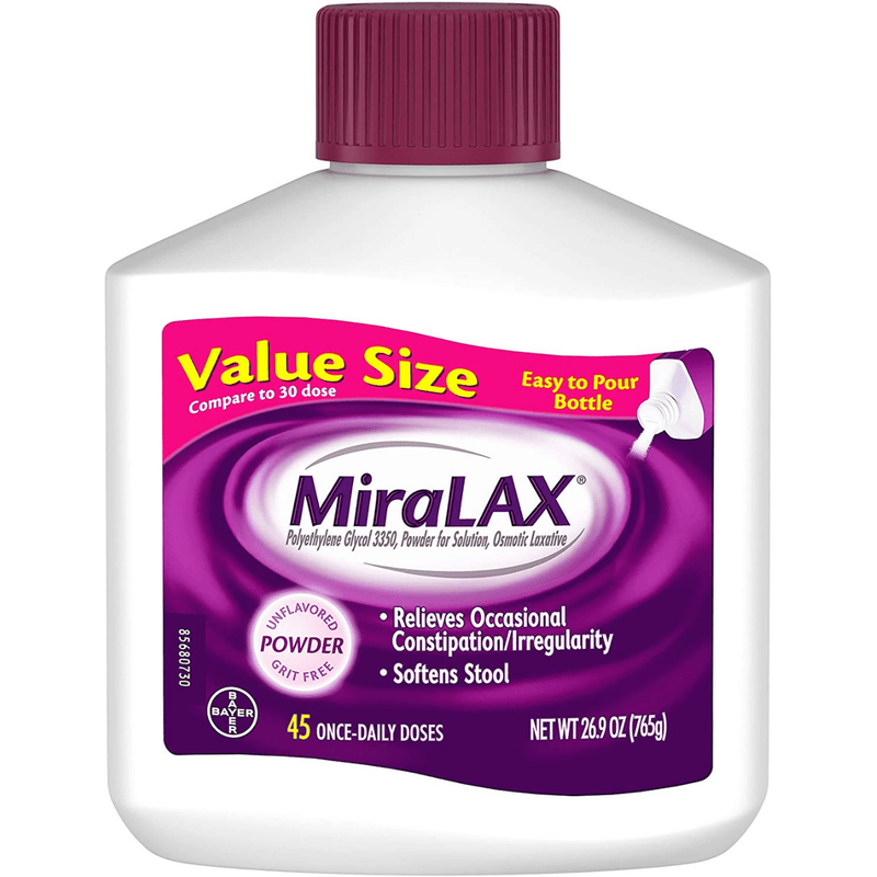 MiraLAX Laxative Powder - 765 g - Puro Estado Fisico