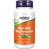 NOW Foods Rei-Shi Mushrooms - 100 Cápsulas Veganas - Puro Estado Fisico