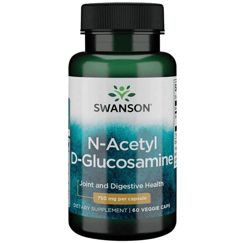 Swanson N-Acetyl D-Glucosamine - 60 Cápsulas Vegetales - Puro Estado Fisico