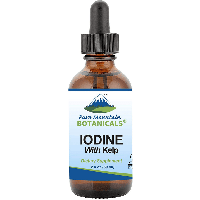 Pure Mountain Botanicals Iodine with  Kelp - 59 ml - Puro Estado Fisico