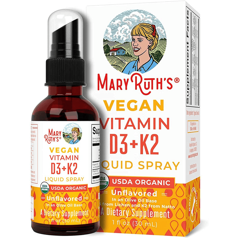 MaryRuth Organics Vitamin D3+K2 - 30 ml - Puro Estado Fisico