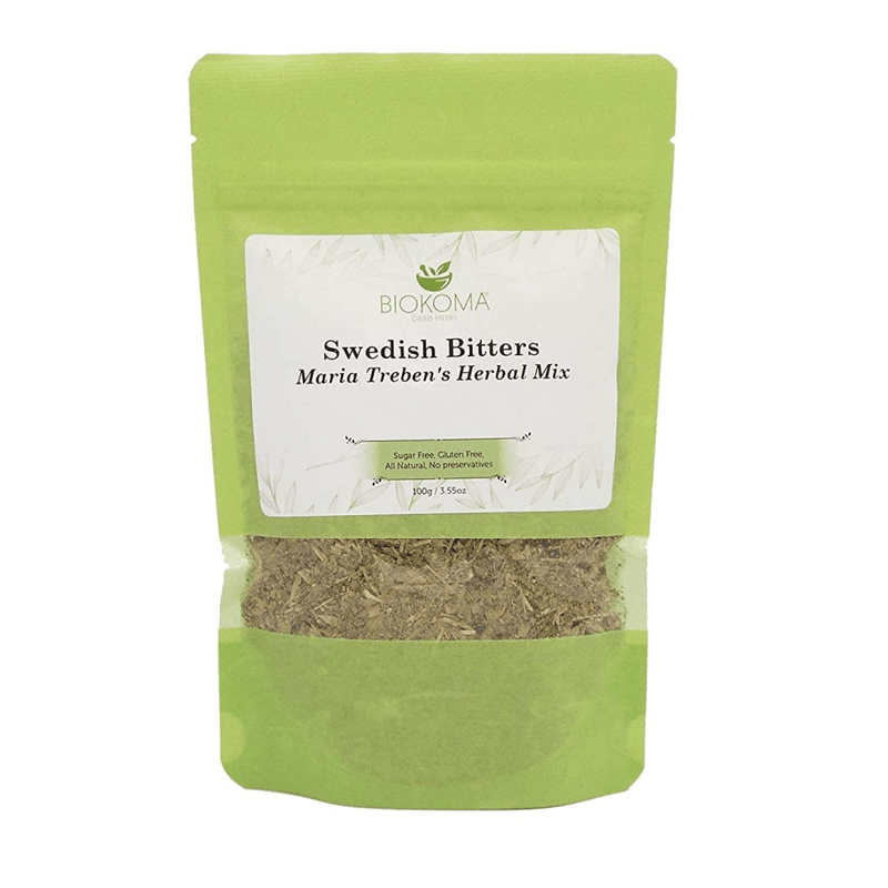 Biokoma Dried Herbs Swedish Bitters Herbal Mix - 100 g - Puro Estado Fisico