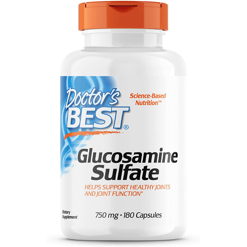Doctor’s Best Glucosamine Sulfate - 180 Cápsulas - Puro Estado Fisico