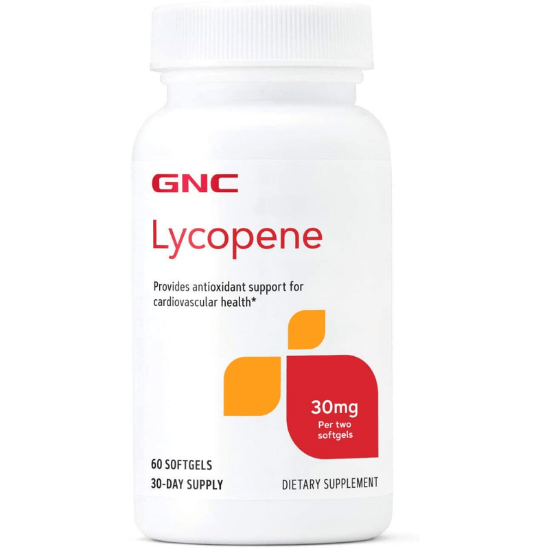 GNC Lycopene 30mg - 60 Cápsulas Blandas - Puro Estado Fisico