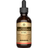 Solgar Liquid Melatonin 10mg - Cereza Negra - 59 ml - Puro Estado Fisico