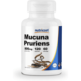 Nutricost Mucuna Pruriens 400 mg - 120 Cápsulas - Puro Estado Fisico