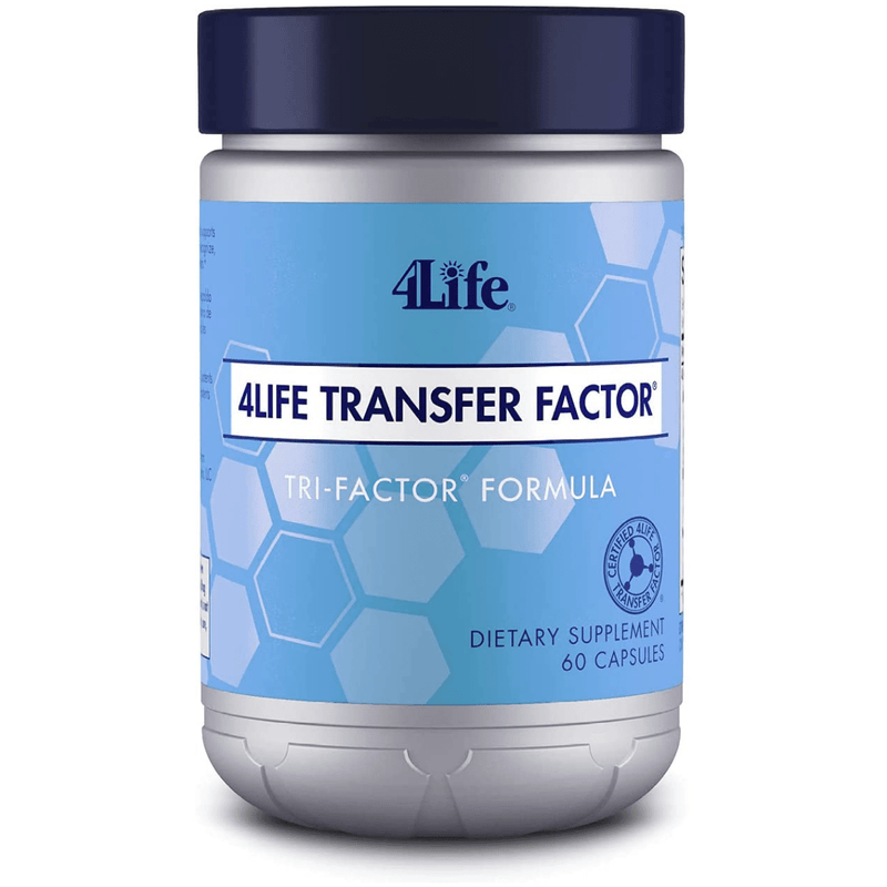 4Life Transfer Factor Fórmula Tri-Factor - 60 Cápsulas - Puro Estado Fisico