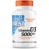 Doctor’s Best Vitamin D3 - 360 Cápsulas Blandas - Puro Estado Fisico