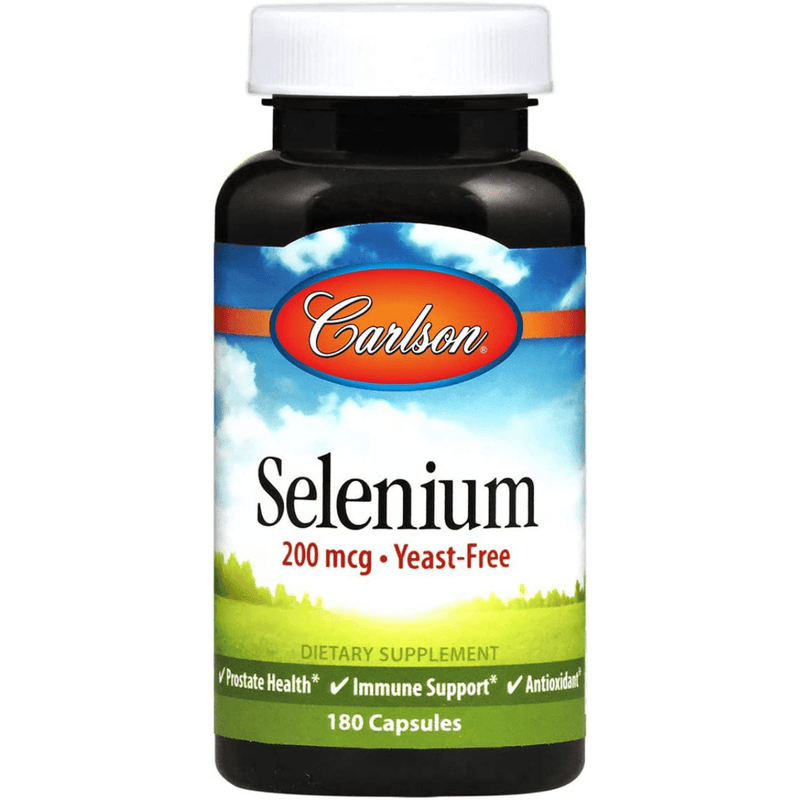 Carlson Selenium - 180 Cápsulas - Puro Estado Fisico