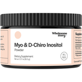 Wholesome Story Myo-Inositol &amp; D-Chiro Inositol - Powder - Puro Estado Fisico