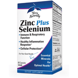 Terry Naturally Zinc Plus Selenium - 60 Cápsulas - Puro Estado Fisico
