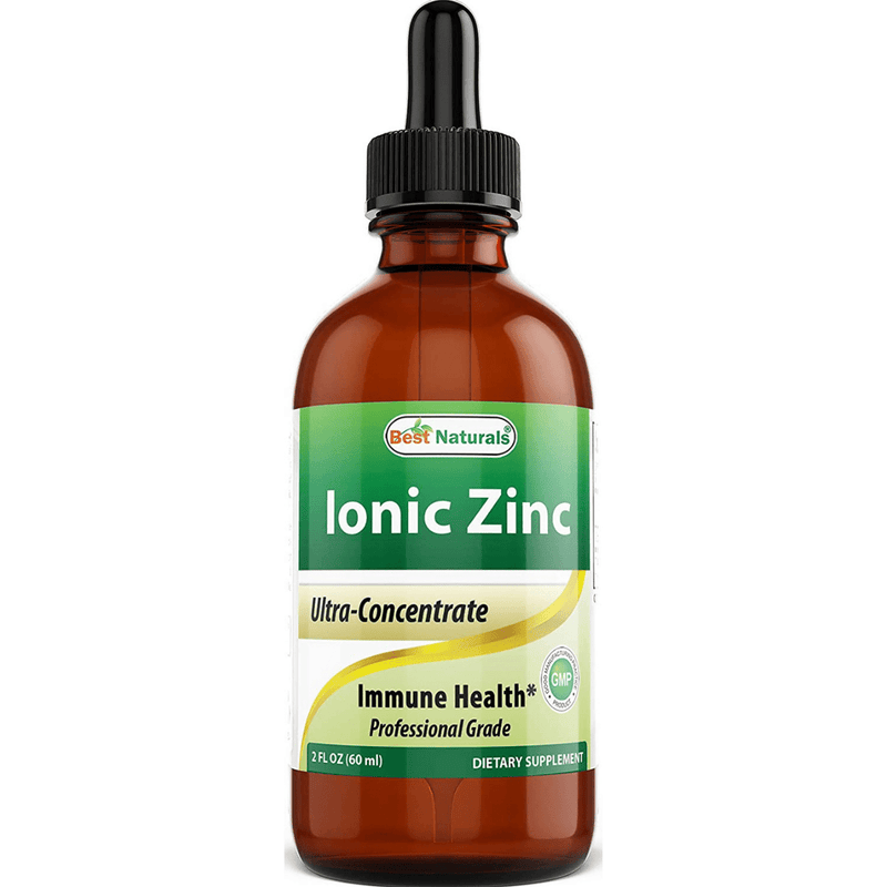 Best Naturals Ionic Liquid Zinc - 60 ml - Puro Estado Fisico