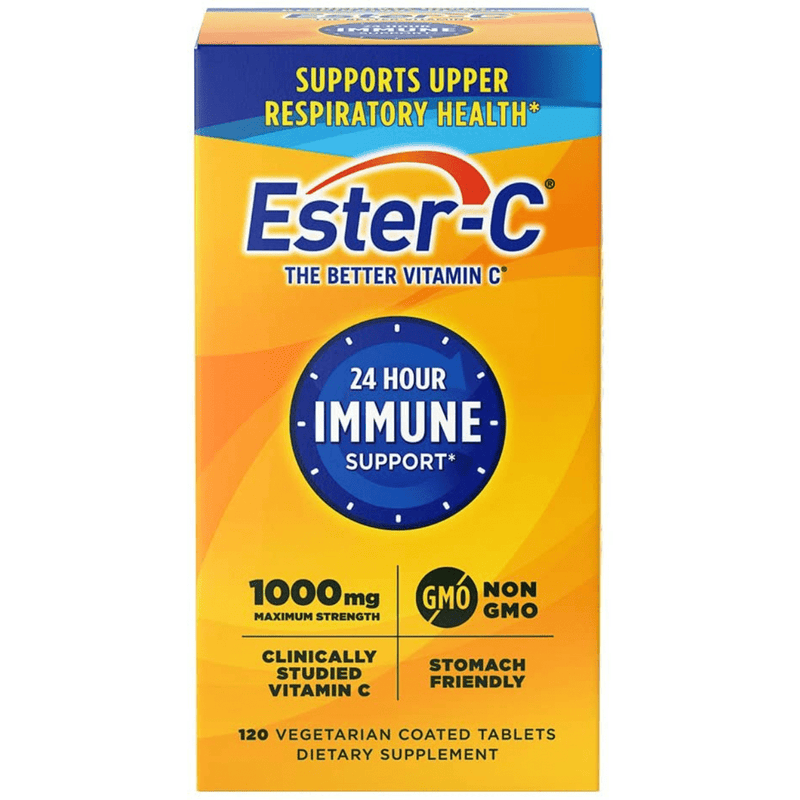 Nature’s Bounty Ester-C Vitamin C - 120 Tabletas Recubiertas - Puro Estado Fisico