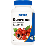Nutricost Guarana 1000 mg - 150 Cápsulas - Puro Estado Fisico