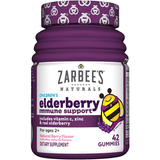 Zarbees Elderberry with Vitamin C & Zinc - Bayas - 42 Gomitas - Puro Estado Fisico