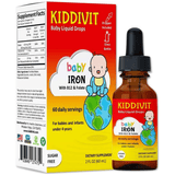 Kiddivit Baby Iron Liquid Drops - 60 ml - Puro Estado Fisico