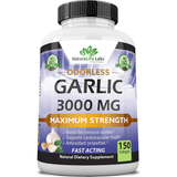 Naturalife Labs Garlic 3000 mg - 150 Cápsulas Blandas - Puro Estado Fisico