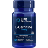 Life Extension L-Carnitina - 30 Cápsulas Vegetarianas - Puro Estado Fisico