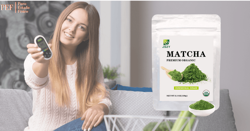 JSZY Matcha Orgánico Premium - 100 g - Puro Estado Fisico