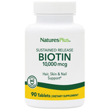 Natures Plus Biotina 10000 Mcg - 90 Tabletas - Puro Estado Fisico