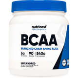 Nutricost BCAA - Sin Sabor - 540 g - Puro Estado Fisico