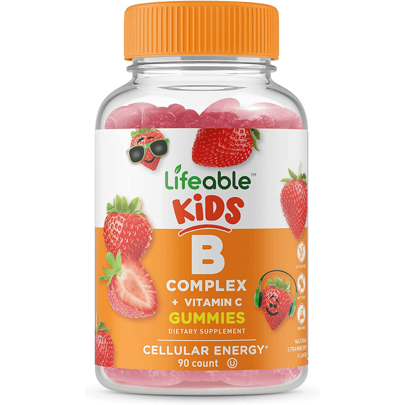 Lifeable Vitamin B Complex With Vitamin C For Children - 90 Gomitas - Puro Estado Fisico