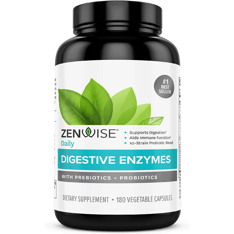 Zenwise Health Digestive Enzymes with Prebiotics + Probiotics - Puro Estado Fisico