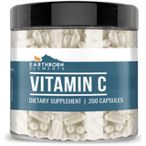 Earthborn Elements Vitamin C 750 mg - 200 Cápsulas - Puro Estado Fisico