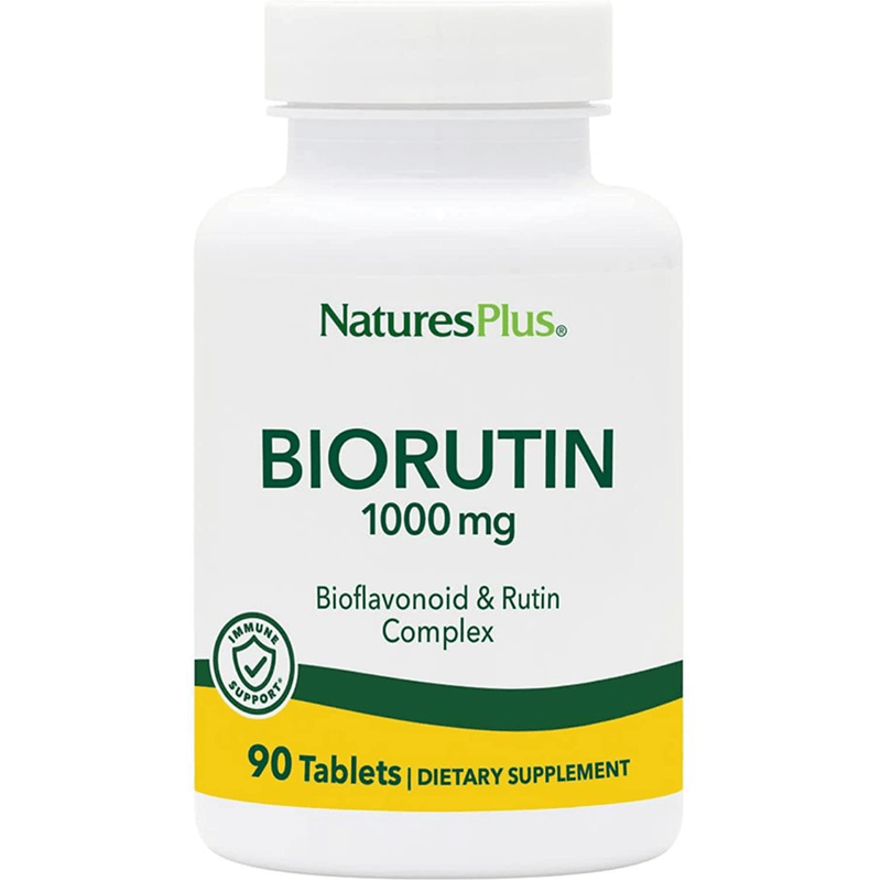 Natures Plus Biorutin 1000mg - 90 Tabletas - Puro Estado Fisico