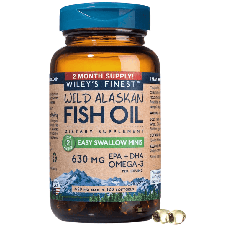 Wileys Finest Wild Alaska Omega-3 Fish Oil - Puro Estado Fisico