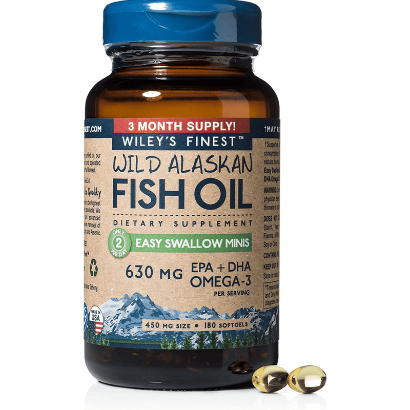 Wileys Finest Wild Alaska Omega-3 Fish Oil - Puro Estado Fisico