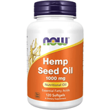 NOW Foods Hemp Seed Oil 1000 mg - 120 Cápsulas Blandas - Puro Estado Fisico