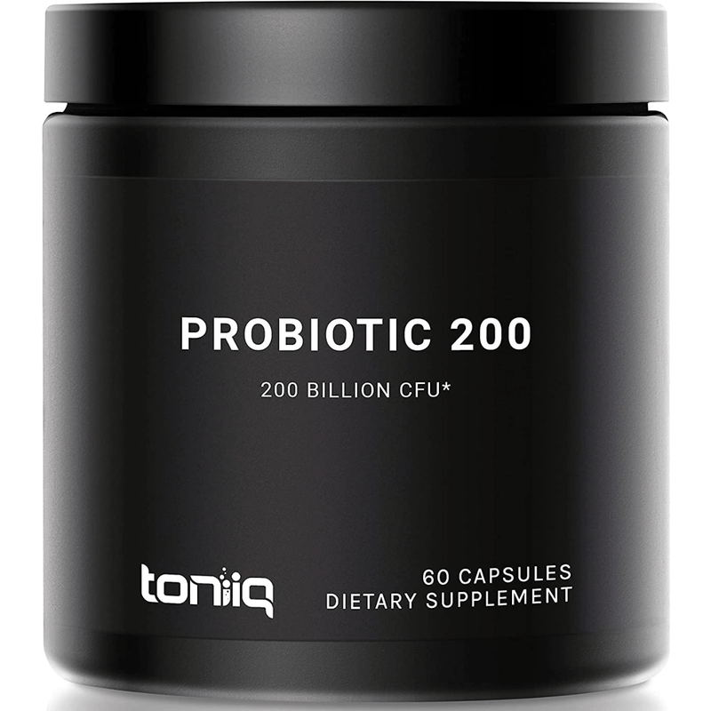 Toniiq Probiotics 200 Billion CFU - 60 Cápsulas - Puro Estado Fisico