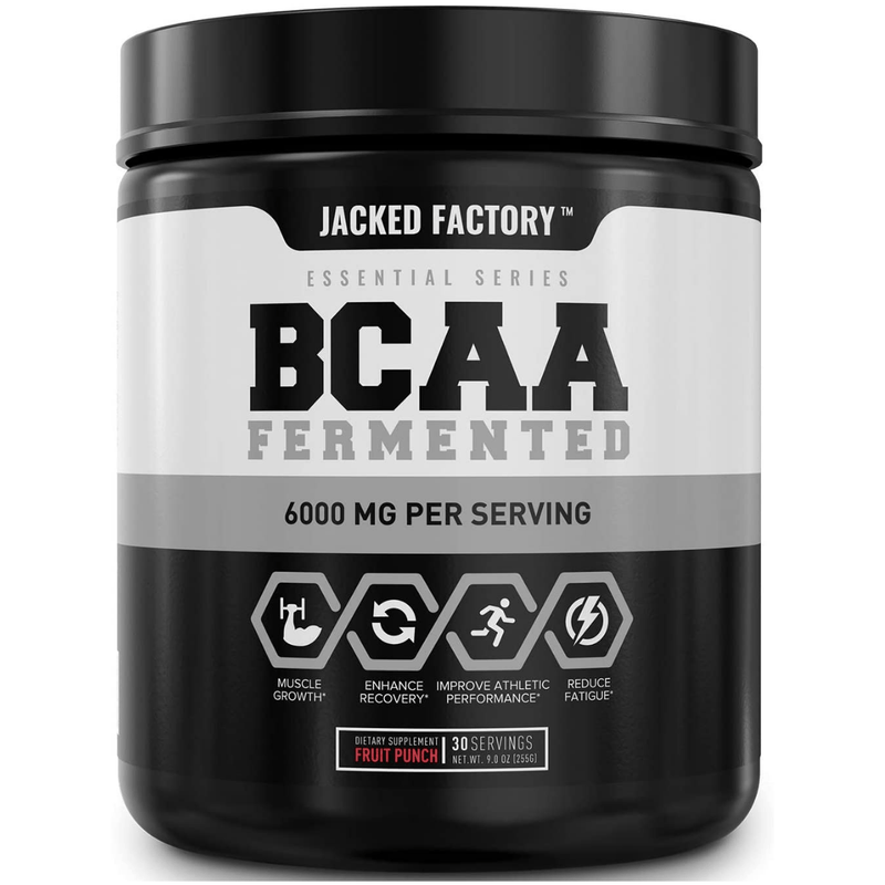 Jacked Factory BCAA Fermented 6000 mg - Puro Estado Fisico