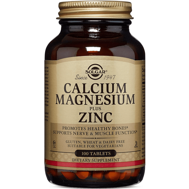 Solgar Calcium Magnesium Plus Zinc - Puro Estado Fisico