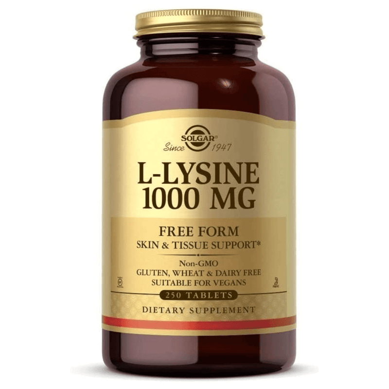 Solgar L-Lysine 1000 mg - Puro Estado Fisico