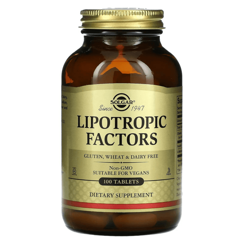 Factores Lipotrópicos - 100 Tabletas - Puro Estado Fisico