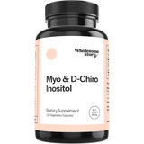 Wholesome Story Myo-Inositol & D-Chiro Inositol - 120 Cápsulas - Puro Estado Fisico