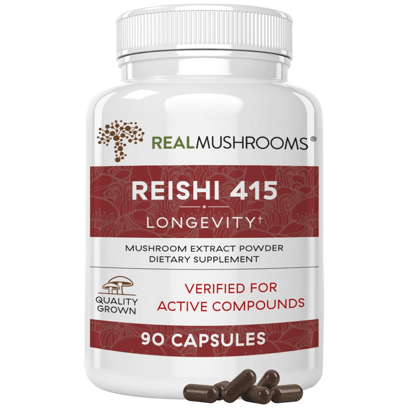 Real Mushrooms Reishi Extract 415 - Puro Estado Fisico