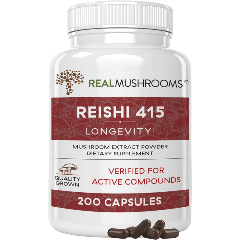 Real Mushrooms Reishi Extract 415 - Puro Estado Fisico
